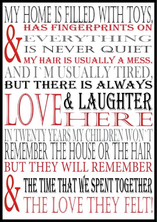 BW457 MY HOME IS FILLED WITH