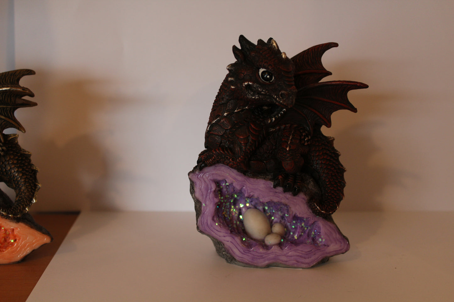 93485AB DRAGON WITH CAVE/EGG