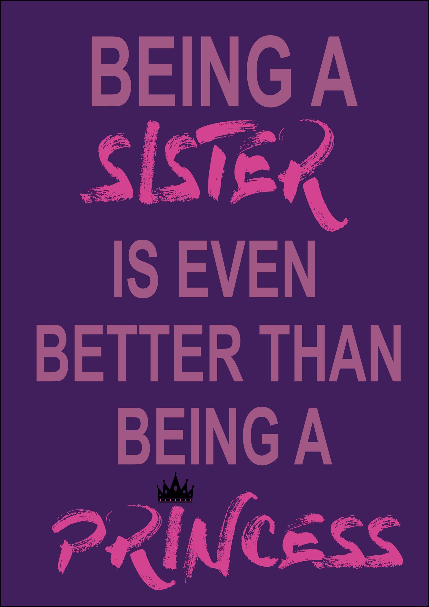 BWC2 BEING A SISTER IS EVEN