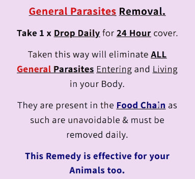 General Parasites Removal