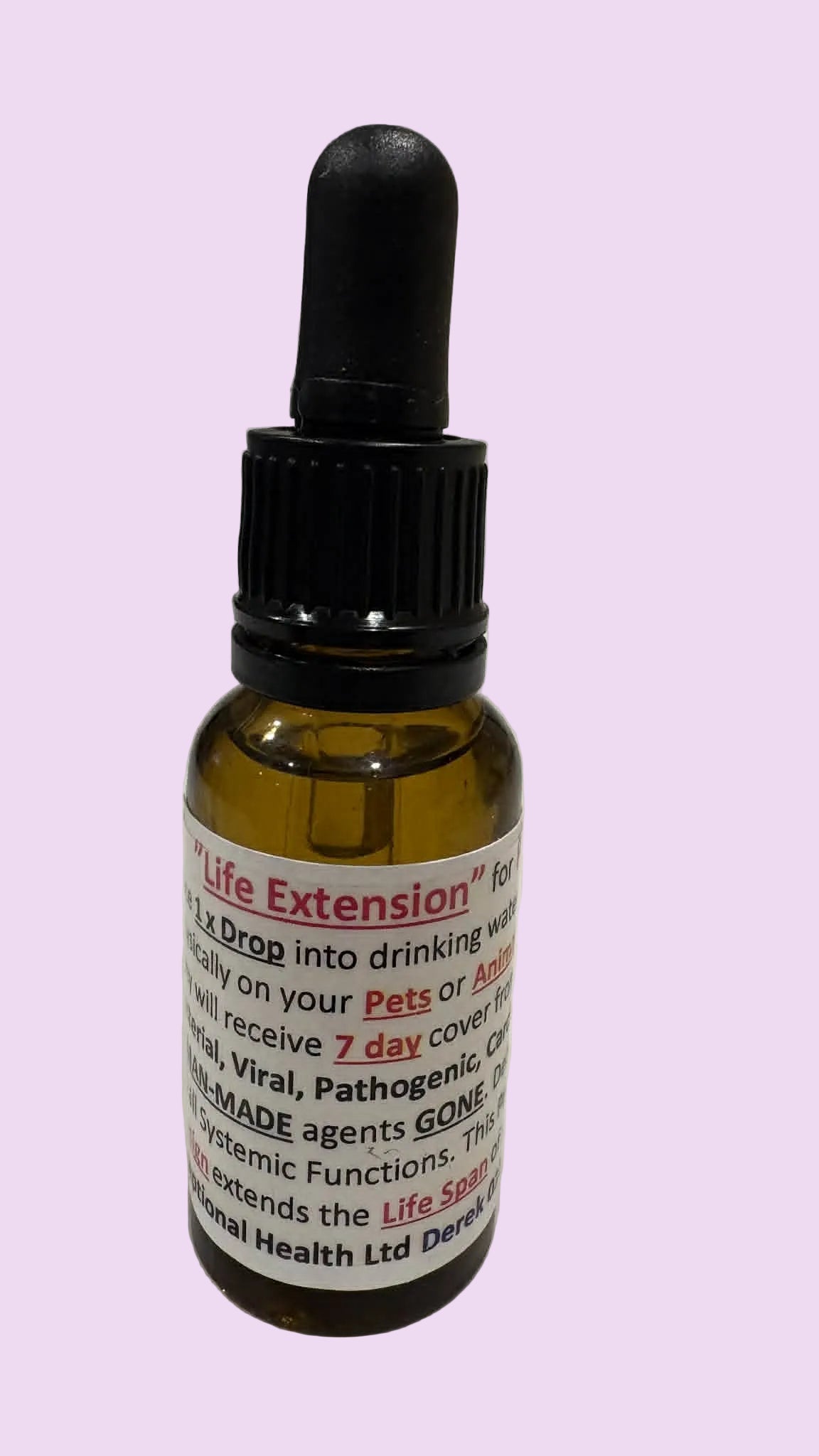 Life Extension Treatment Program Pets & Animals.
