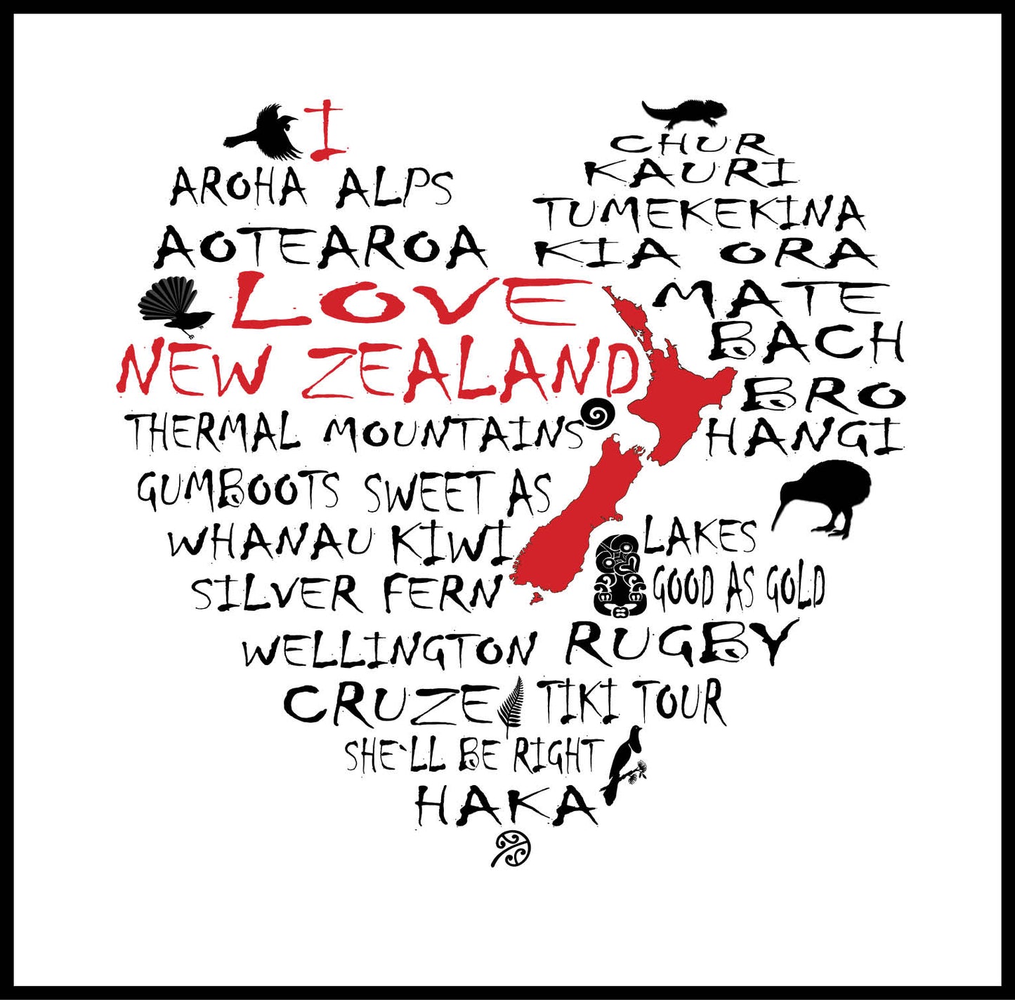 NZT70F SQ HEART LOVE NZ