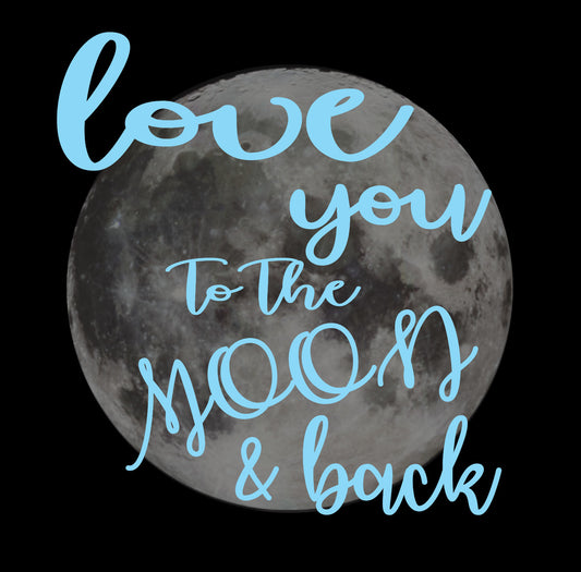BW143 LOVE YOU TO MOON BLUE