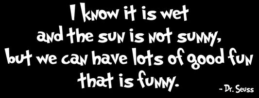 BW307 I KNOW ITS WET