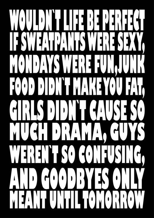 BW501 COULDN`T LIFE BE PERF