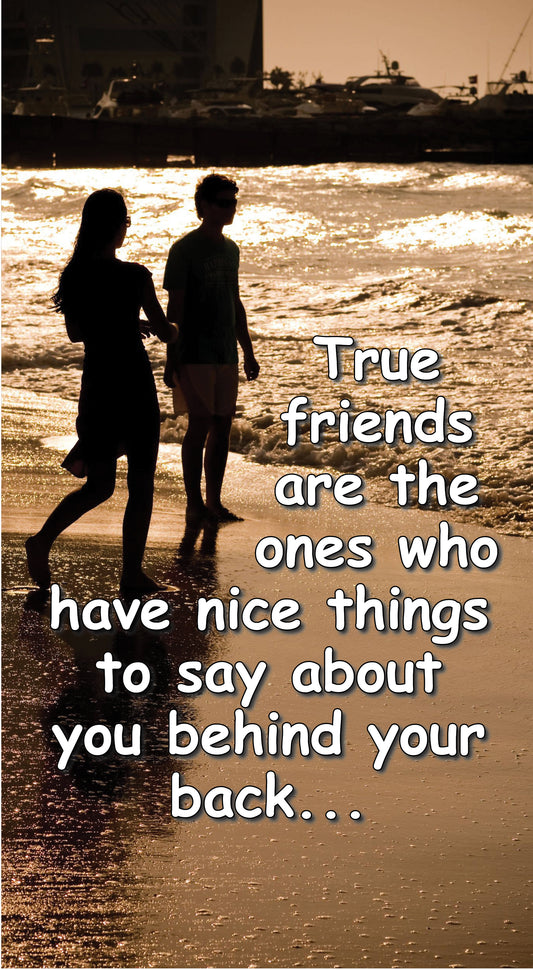 NZF81 TRUE FRIENDS ARE THE
