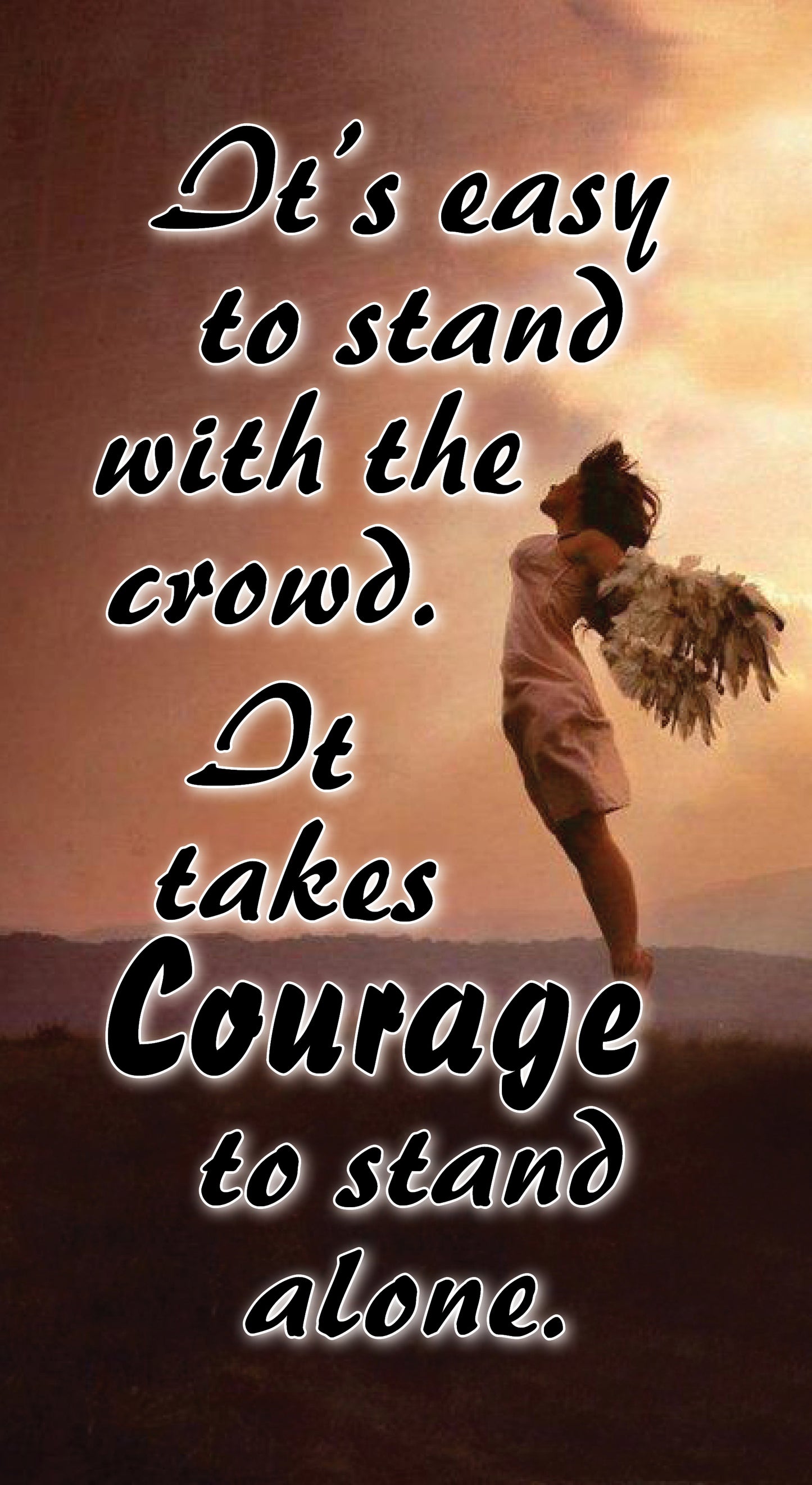 NZF88 IT'S EASY TO STAND WITH