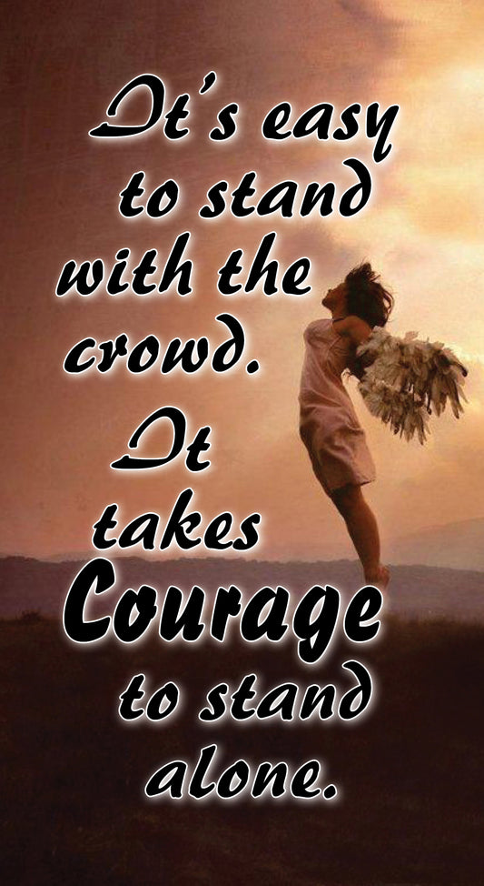NZF88 IT'S EASY TO STAND WITH