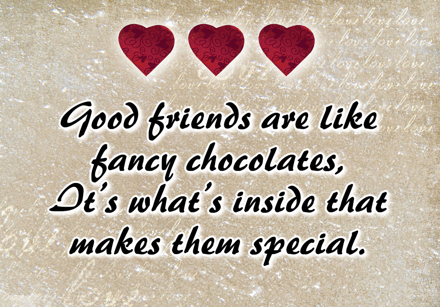 NZL1571A GOOD FRIENDS ARE LIKE