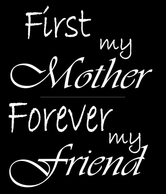 BW302 FIRST MY MOTHER