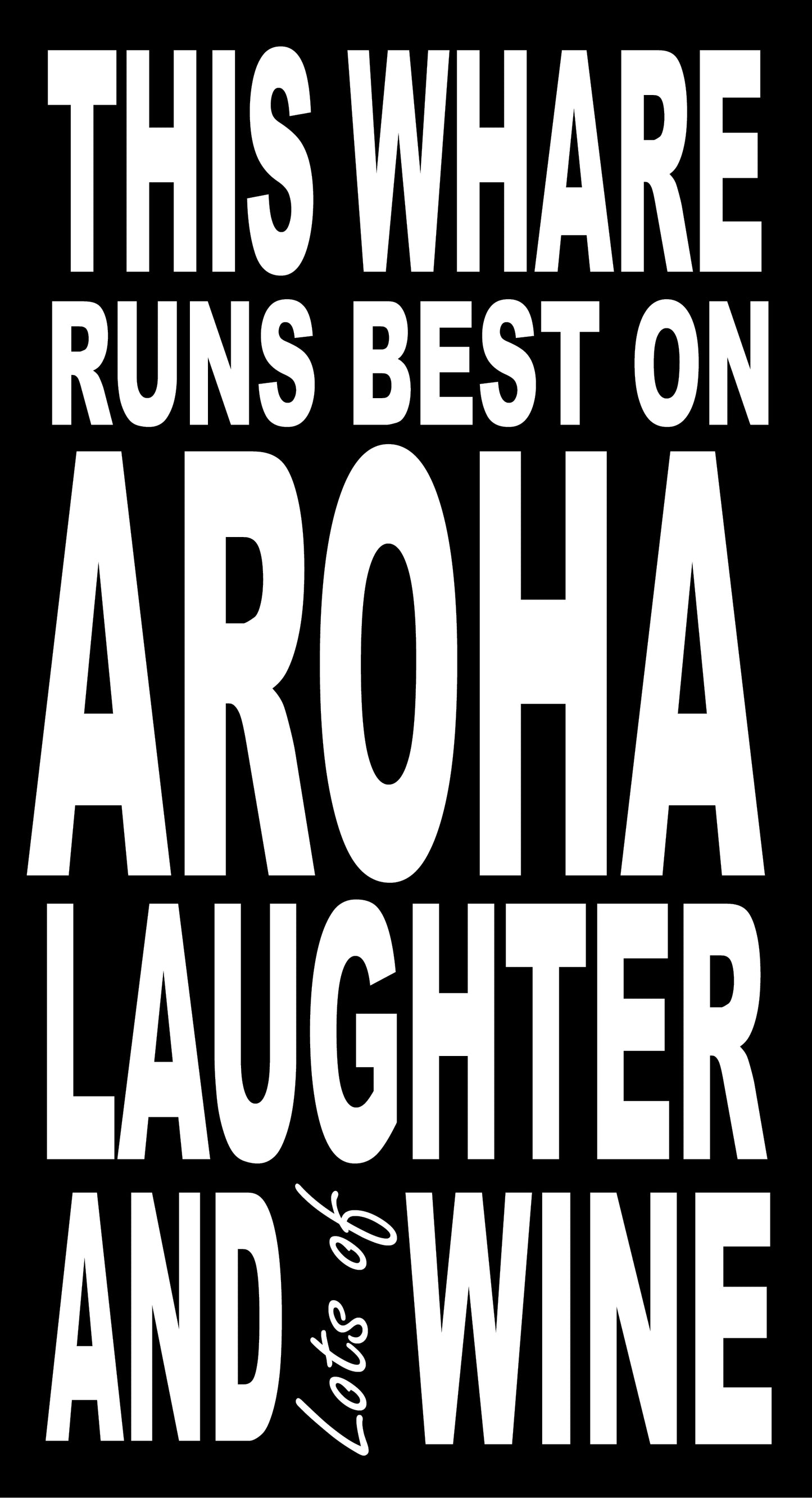 MBW156 SMALL WHARE & WINE